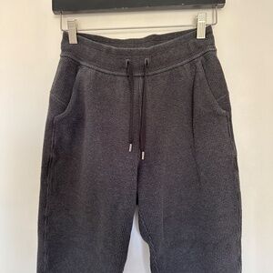 Lululemon Women's Jogger - Waffle Knit - Washed Black/Gray - 4